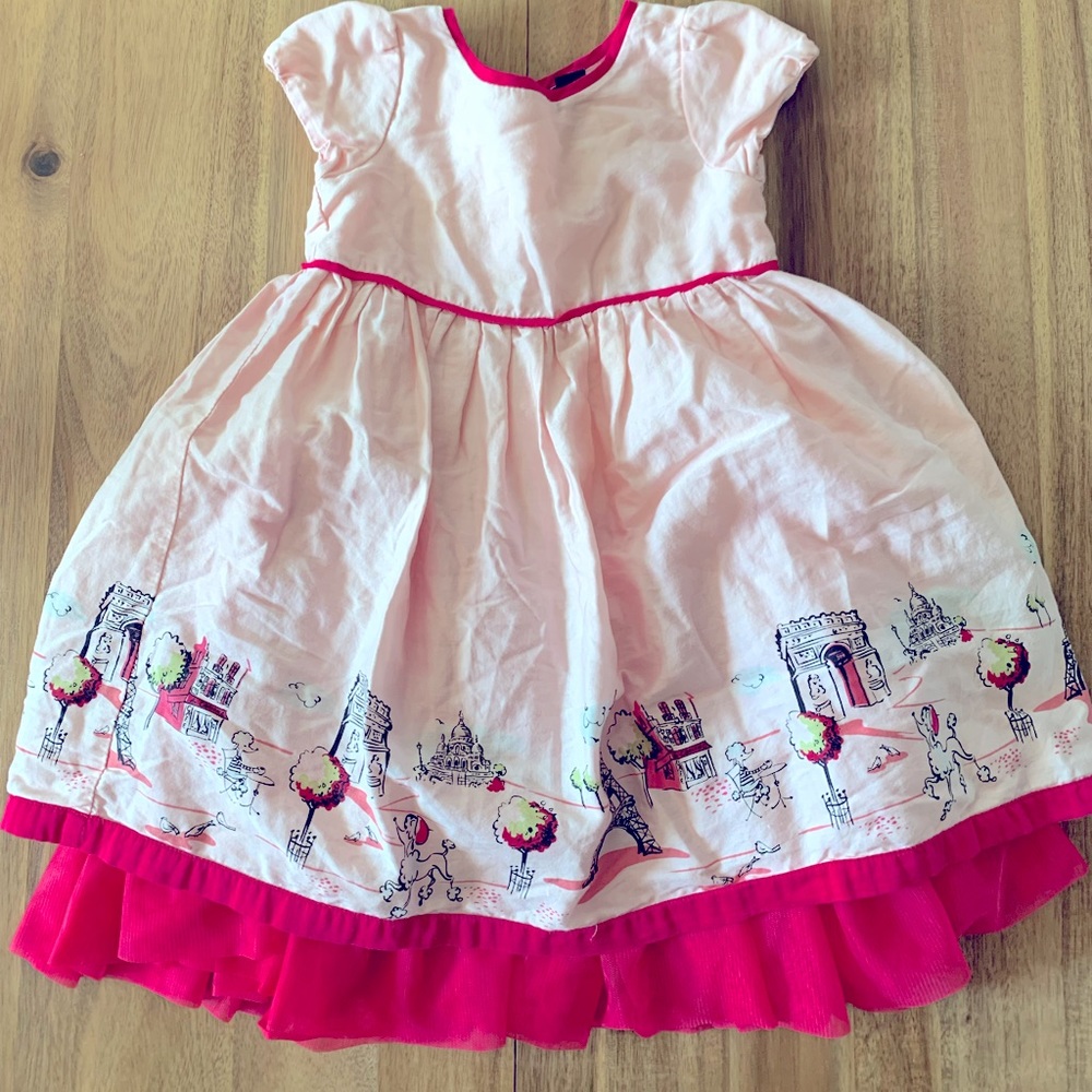 Beautiful Gap Kids Parisian-theme dress